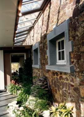 Raccord contre ancienne fa�ade